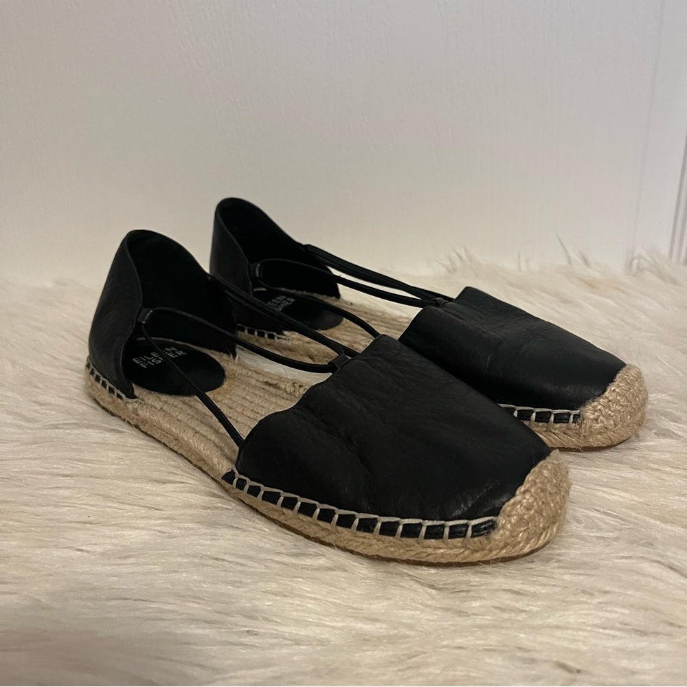 Eileen Fisher Lee D’Orsay Flat Espadrille Sandals